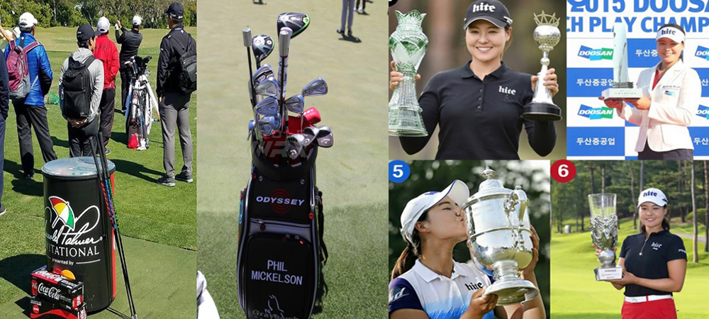 松山英樹選手、フィル・ミケルソン選手などツアー選手４００人以上が使用